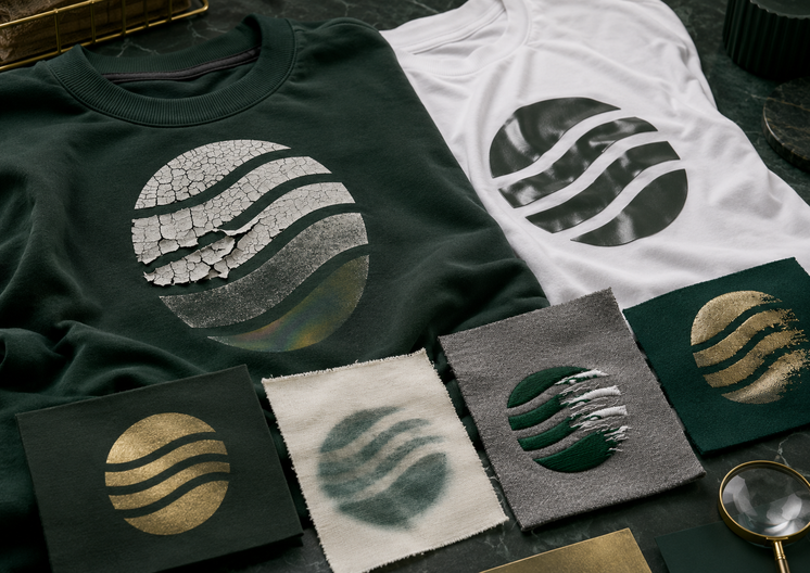 Common printed logo damage