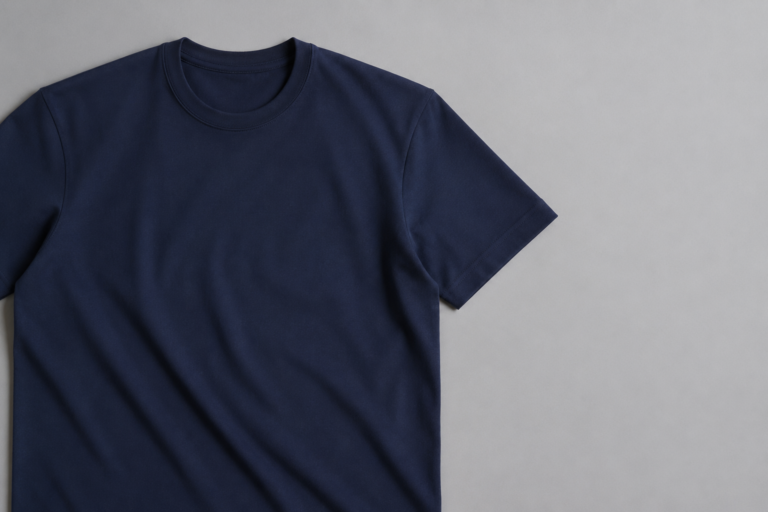 Plain navy Gildan T-shirt