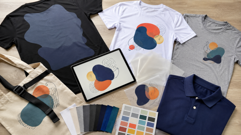 DTF artwork and fabric planning