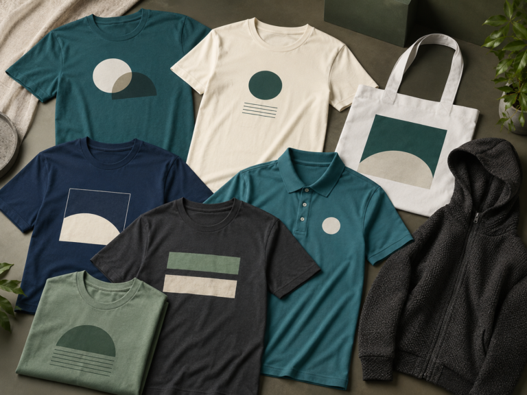 Garments suitable for silkscreen printing