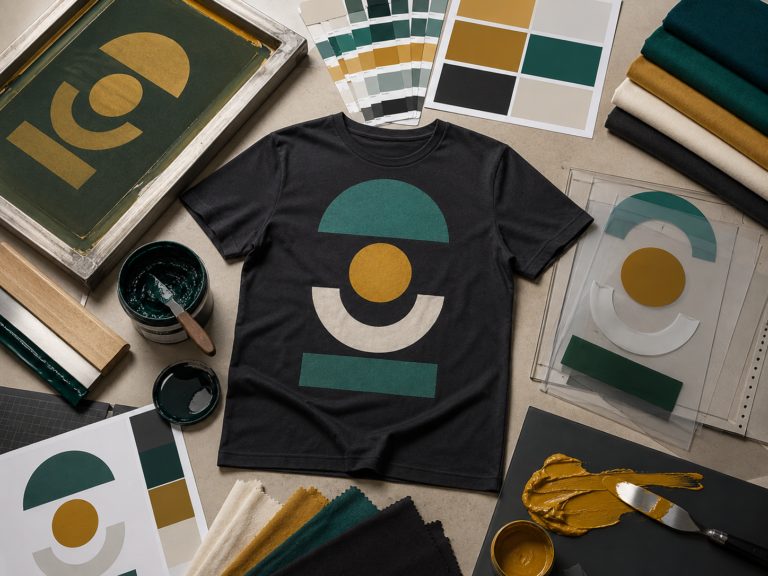 Silkscreen artwork and colour preparation