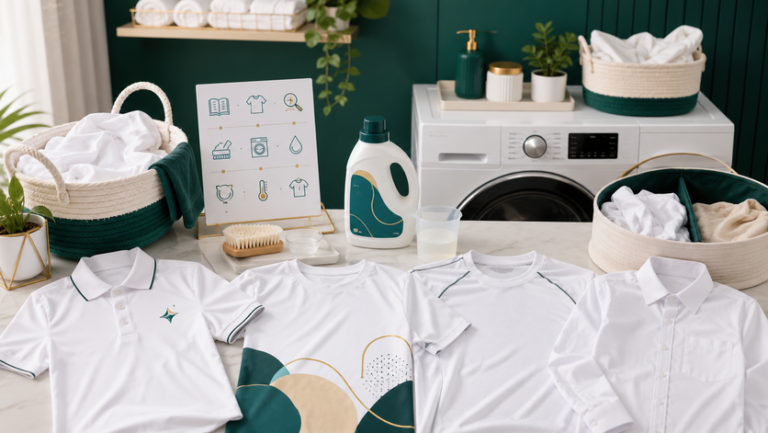 Care for printed and embroidered shirts