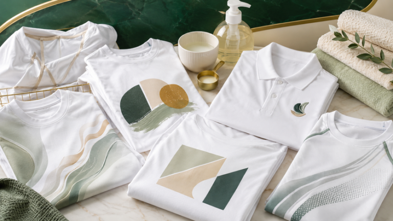 White T-shirt washing routine