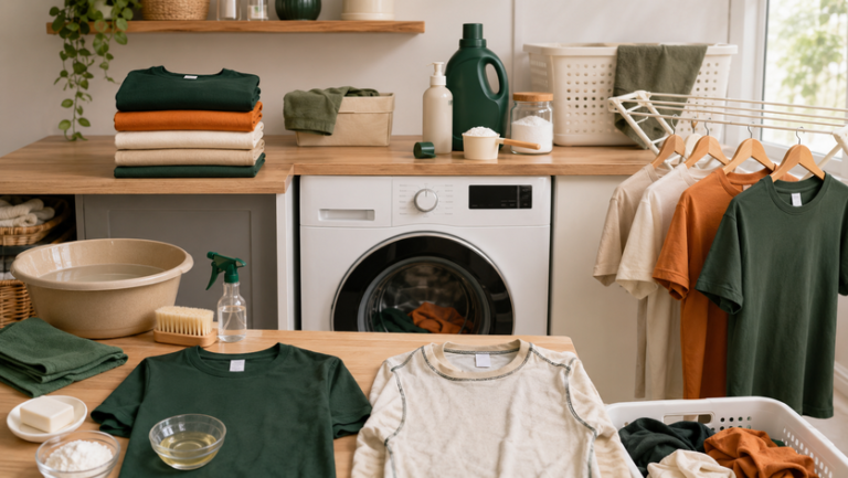 Correct T-shirt washing routine