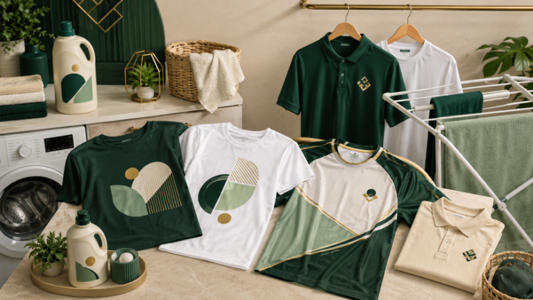 Washing branded T-shirts safely