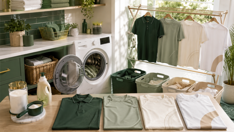 Better washing routine for fresh shirts