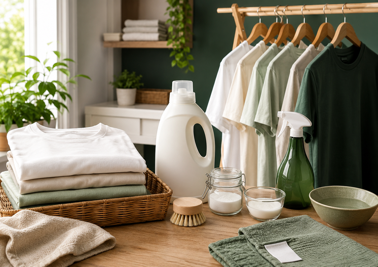 Grease stain treatment and laundry care
