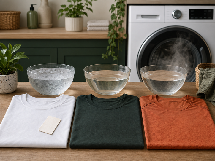 Cold, warm and hot wash temperatures