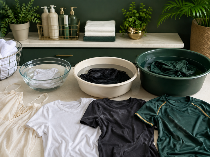 Soaking times for different clothes
