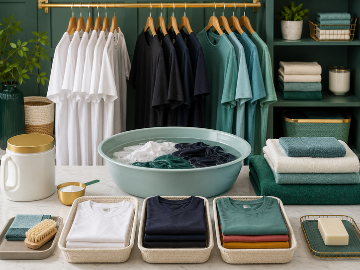 Clothes soaking care checklist