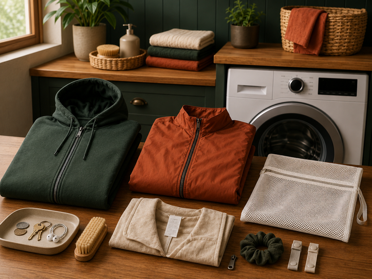 Zipper washing care checklist