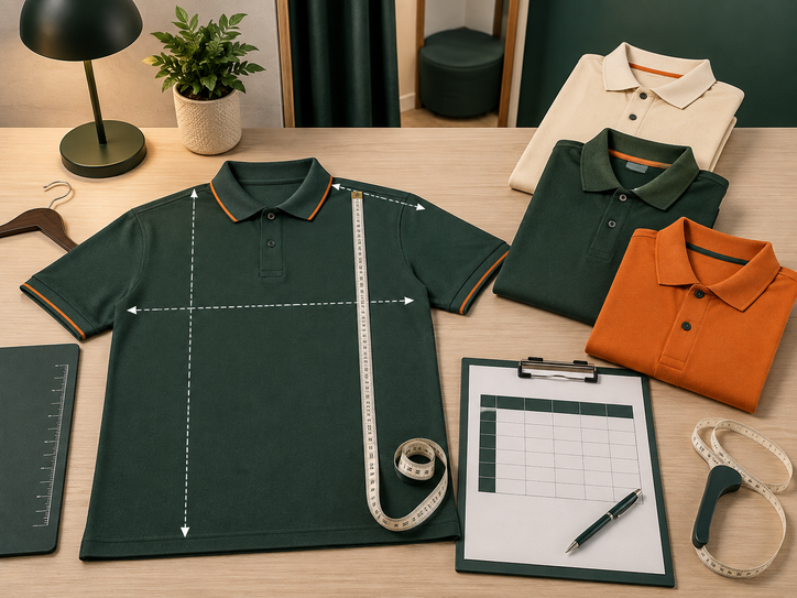 How to choose the right polo shirt size