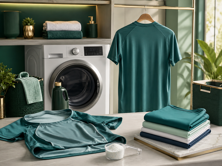Quick-dry shirt care routine