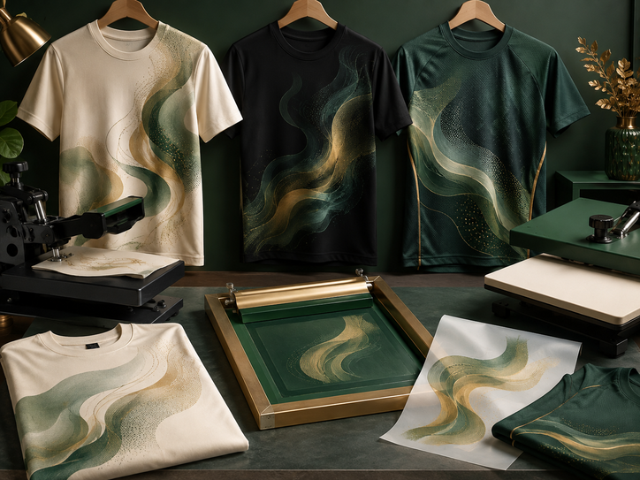 T-shirt photo printing method comparison