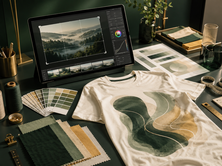 Preparing artwork for T-shirt printing