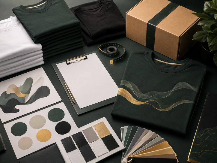 Bulk custom T-shirt order checklist